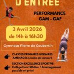 affiche test entrée gym Lanester